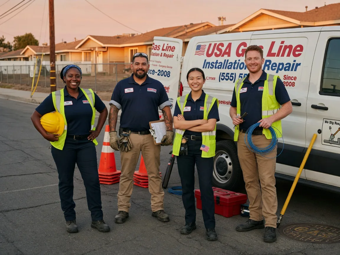 Gas Line Installation company in Crockett, TX